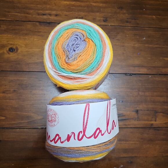 Lion Brand Mandala 2 cakes pixie - Picture 1 of 3